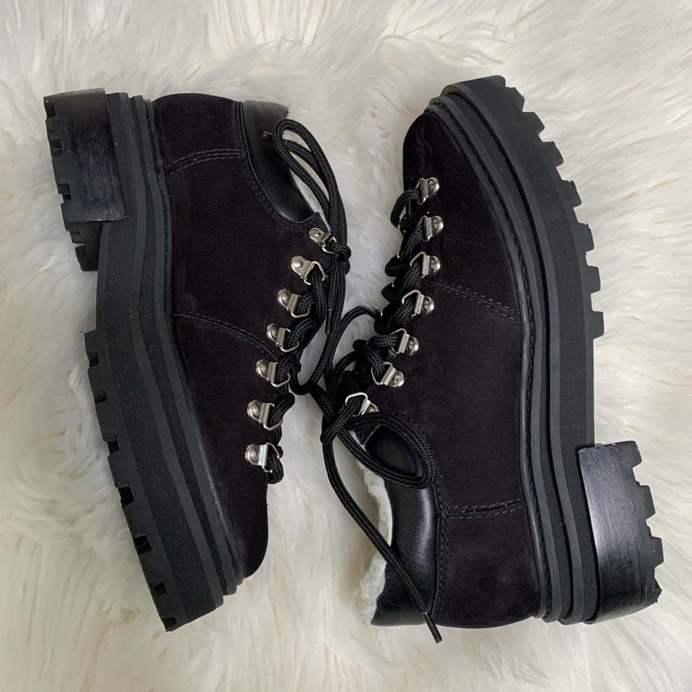 Schutz
LucilleFauxShearling-LinedSuedeHiking Boots - Picture 10 of 13